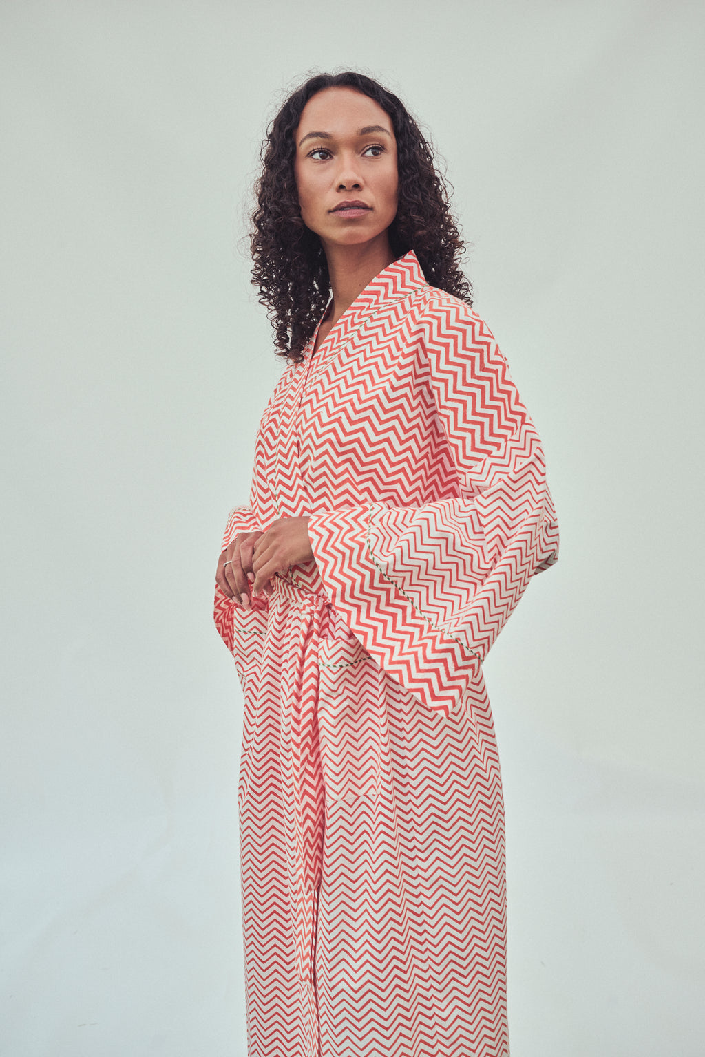 Kori Zig Zag Wrap - Orange