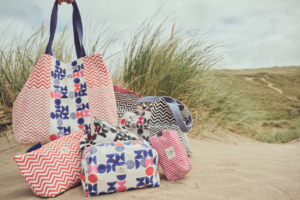 Bauhaus Beach Bag - Indigo